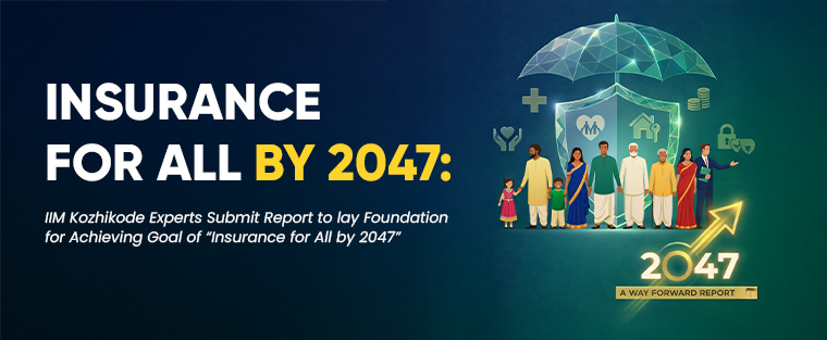 IIMK Experts Submit Report to lay Foundation for Achieving Goal of 